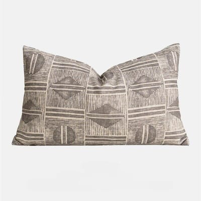 30X50CM Beige Sierkussenhoes Moderne Lichte Luxe Homestay Taillekussenhoes Decor Huis Decoratieve Kussensloop 30x50cm