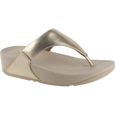 FitFlop Lulu Leather Toe post Teenslippers Dames