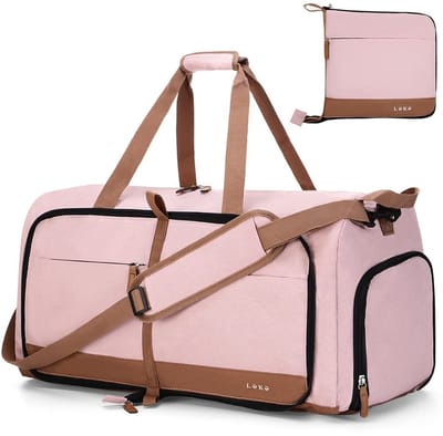 Solidchoice- Reistas 80L - Opvouwbare Weekendtas - Sporttas met Schoenenvak - Waterdichte Handbagage - Lichtgewicht - Veelzijdig Gebruik - Duffelbag
