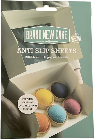 BrandNewCake Anti-Slip Papier 20x14cm voor Taartdozen 50st.