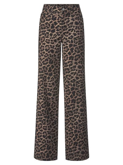 Wide Fit-jeans Van Peter Hahn beige