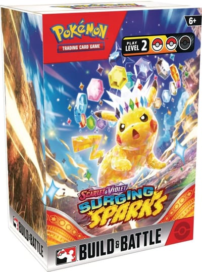 Pokémon - Surging Sparks Build & Battle Kit (Engels)