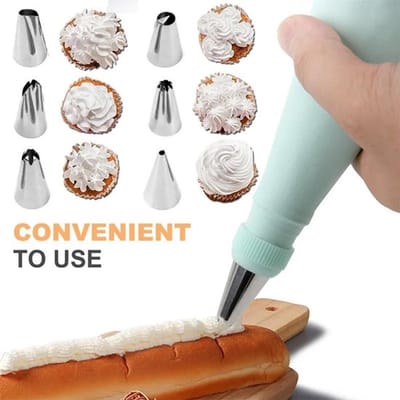 Dailygoods- Spuitzakhouder met 8 vakken - Spuitzakken - Spuitmonden