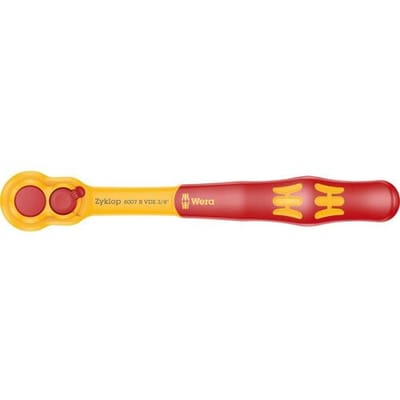 Wera 8007 B VDE Zyklop 05004966001 Omschakelratel 3/8 (10 mm) 222 mm