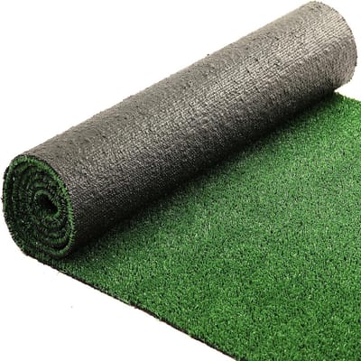 Kunstgras Tapijt - Grastapijt Rolgras - Buiten Decoratie - UV- en Weerbestendig - 200 x 400 cm - Groen