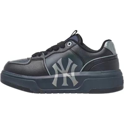 MLB New York Yankees Baskets Basses Confortables Polyvalentes Baskets Unisexes Noir 3ASXCLB3N-50BKL 38