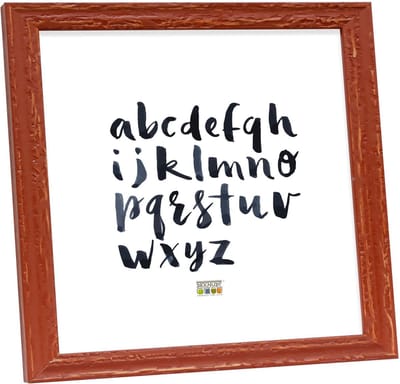 Deknudt Frames fotolijst S46MF3 - roestbruin verweerd - foto 15x15 cm