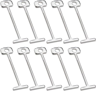 Tegel Nivelleringspennen - Stalen Naalden Positioneringspennen - Vloeren Egaliseren - Roestvrij Staal Materiaal - 1.5mm - Zilver