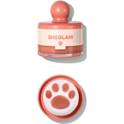 Cutie Paw Blush Stempel-404 Burnin' Up Langhoudende Lichtgewicht Poeder Blush Stick Merk Beauty Cosmetica Make-Up Voor Vrouwen En Meisjes