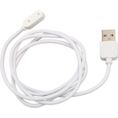 Smartwatch Oplader USB Magnetische Oplaadkabel voor Band 8 Band 7 Band 6 Pro Band 6 Wit