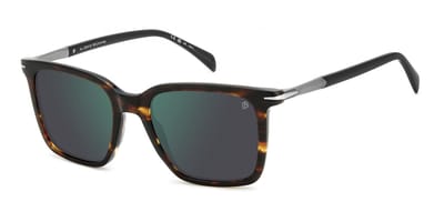 David Beckham DB 1130/S Brown horn 53/19/145 MAN Zonnebrillen