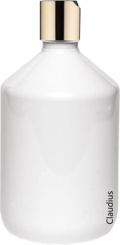 Lege Plastic Fles Apothekersfles 500 ml PET - Wit - met gouden klepdop - set van 10 stuks - navulbaar - leeg
