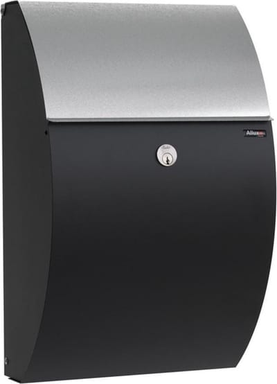 Allux Brievenbus 7000 galv / zwart