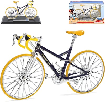 Porsche wielrenfiets miniatuur tour de France racefiets race wiel ren fiets Amstel gold elfstedentocht