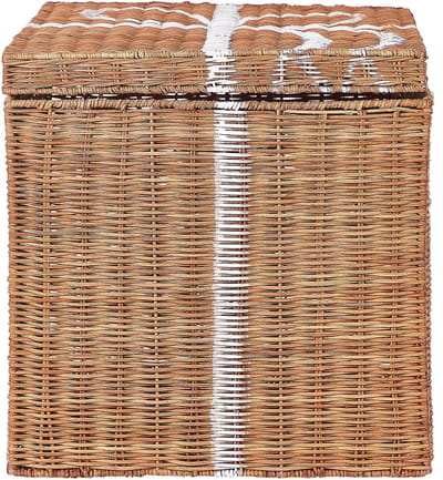CADEAU - Decofiguur - Beige - Rotan