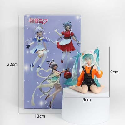 Nieuw op voorraad FuRyu Noodle Stopper Hatsune Miku -Lollipop Ver.- PVC 15CM Anime Actiefiguren Model Collectie Speelgoed