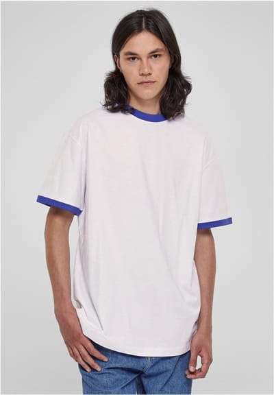 Urban Classics - Oversized Ringer Heren T-shirt - XL