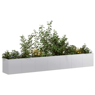 vidaXL - Plantenbak - 280x40x40 - cm - gegalvaniseerd - staal