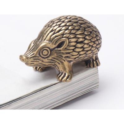 Mini Messing Egel Ornament Metalen Dieren Beeldje Antiek Thee Huisdier Voor Thuis Kantoor Gebruik Bureau Decor Cadeau Idee