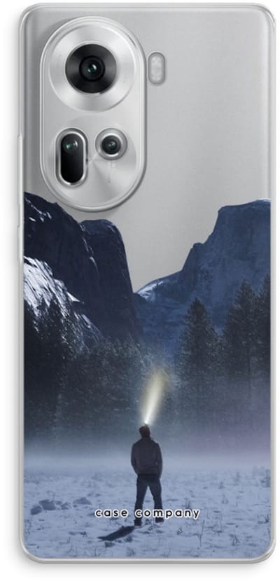 Case Company® - Hoesje geschikt voor Oppo Reno 11 hoesje - Wanderlust - Soft Cover Telefoonhoesje - Bescherming aan alle Kanten en Schermrand
