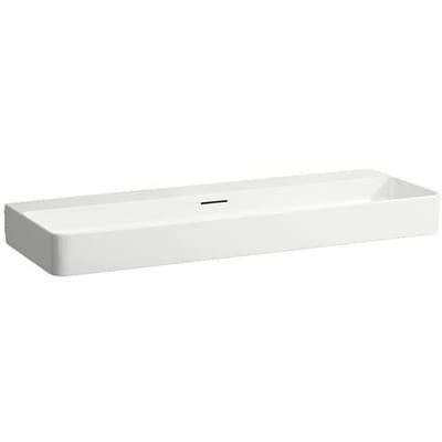 LAUFEN Val washbasin undercounter 120 x 42 cm, without tap hole, with overflow H8102894001091