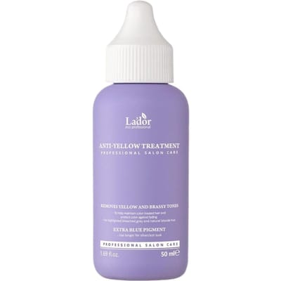 Lador Traitement Colorant Anti-Jaune Violet Correction de Couleur & Nourrissant 50ml