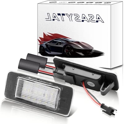 LED Kentekenplaatverlichting - Kentekenplaatlampen Canbus - Auto Verlichten - 18 SMD Chip - 12 Volt - Wit