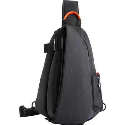 Modieuze Borstas, Heren Enkelvoudige Schouder Tas, Crossbody Tas met Grote Capaciteit, Waterbestendige Oxford Stof Heren Casual Rugzak