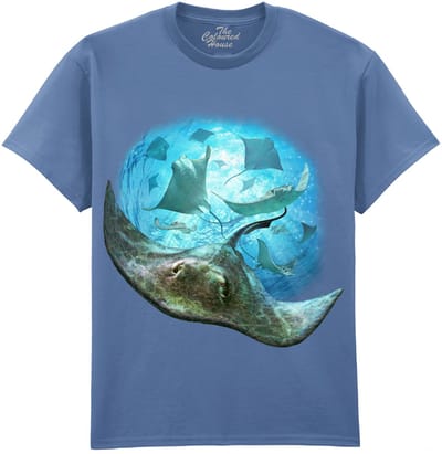 Pijlstaart Rog School Of Stingrays The Coloured House T-shirt M