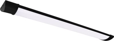 LOTOS Plafondlamp - LED Batten - LED Armatuur - Aanpasbare kleur CCT - Aanpasbare watt 10/15/20w -1210 / 1640 / 1970 Lumen - Zwart - 600mm