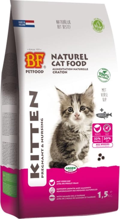 BF Petfood Kittenvoer - 4 x 1,5 kg - Voordeelverpakking