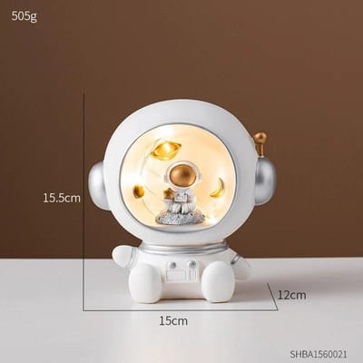 Huisdecoratie Spaarpot Creatieve Hars Kinderen spaarvarken Verjaardagscadeau astronaut Muntdoos Kinderen Spaarpot Desktop Decor Ornamenten