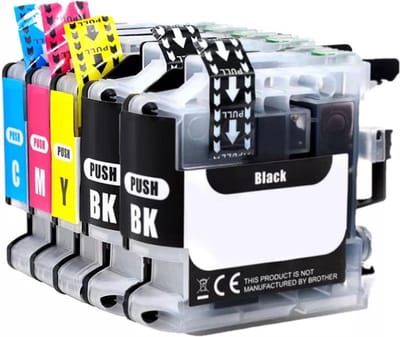 Huismerk geschikt voor Brother LC223 XL Inktcartridges + Extra Zwart - MFC/DCP - J562DW - J4120DW - J4420DW - J480DW - J4620DW - J5720DW