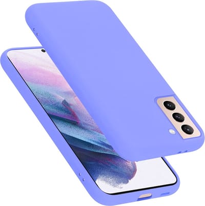Cadorabo Hoesje geschikt voor Samsung Galaxy S22 PLUS in LIQUID LICHT PAARS - Beschermhoes gemaakt van flexibel TPU silicone Case Cover
