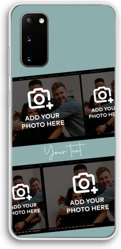 Gepersonaliseerd - Case Company® - Hoesje geschikt voor Samsung Galaxy S20 hoesje - Filmrol N°2 - Soft Cover Telefoonhoesje - Bescherming aan alle Kanten en Schermrand