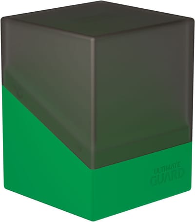 Ultimate Guard Ultimate Guard Boulder 100+ Synergy - Black/Green Card Boxes