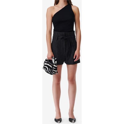 IRO Paris Delma Short Anthracite Size: 34 | Shorts Outlet | Dames | Grijs