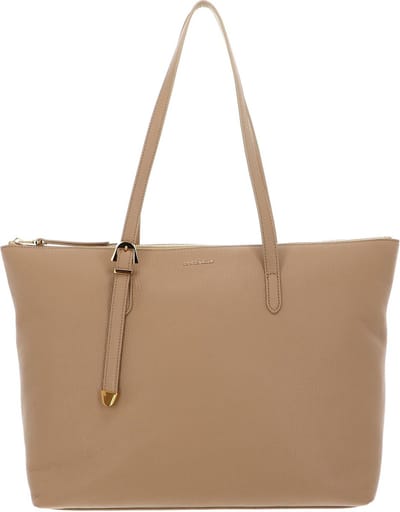 COCCINELLE Leren Schoudertas Coccinelle Gleen Handbag Fresh Beige
