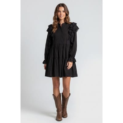 & Other Stories Pa Alix Dress Black Maat: XS | Blousejurken Outlet | Dames | Zwart