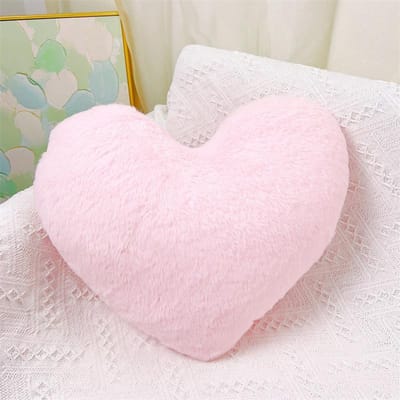Liefdeskussen Groot Rood Hartvormig Kussen Pluizig Hart Sierkussen Decoratief Ideaal voor Bank Bank Bed Liefdeskamer Decor
