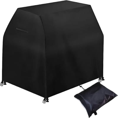 Buitentafel Afdekhoes - Speeltafelhoes Kinderen - Bescherming Buitenmeubels - Waterdicht Oxford Weefsel - Universeel - Zwart
