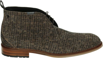 Floris van Bommel DE NORMER 01.02 - Business half-hoogNette herenschoenen - Kleur: Bruin - Maat: 43.5