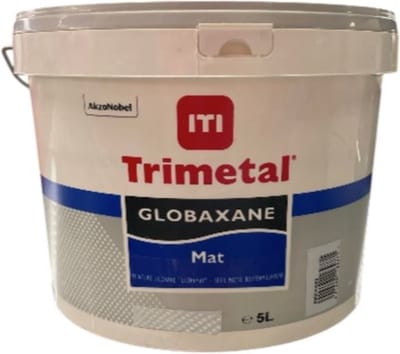 Trimetal Globaxane Mat - Buitenmuurerf - Waterbasis - Sterk dampdoorlatend - Kleur Levis Klei 7351 - 5 L
