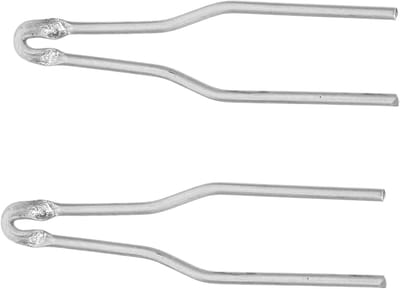 Brander Punten Set - Houtbrander Accessoires - Hout Bewerken - Verschillende Vormen - 3 cm - Zilver