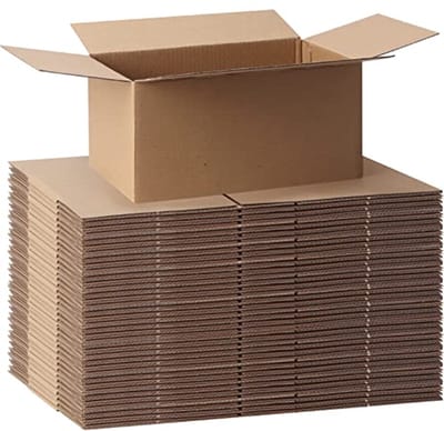 Verzenddozen 8x6x4 - 40 Packs Kartonnen Dozen voor Verpakking en Verzending