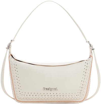 Desigual Schoudertas Munich Trama Shoulder Bag Raw Crème