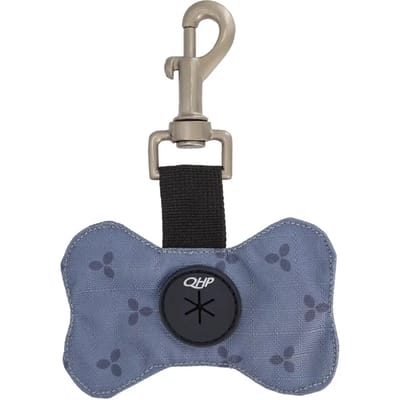 QHP - Hondenpoepzak Houder Collection - Misty Blue