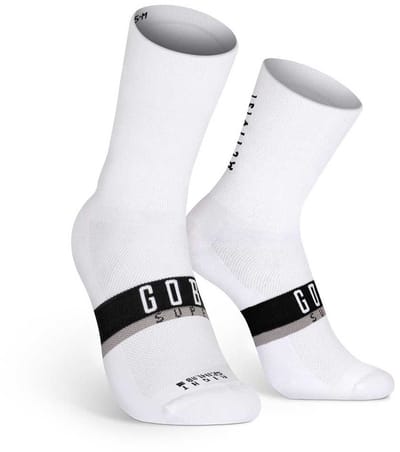 Gobik Superb Axis Sokken Wit EU 35-38 Man,Vrouw
