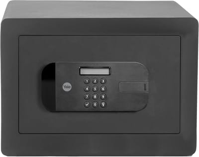 Kluis met Vingerafdruk - Brandwerend - Safe met Noodsleutel - Grijs geldkluis