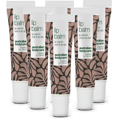 Lippenbalsem voor de verzorging van droge lippen — lippenbalsem met Tea Tree Olie voor droge lippen & verzorging van koortslip